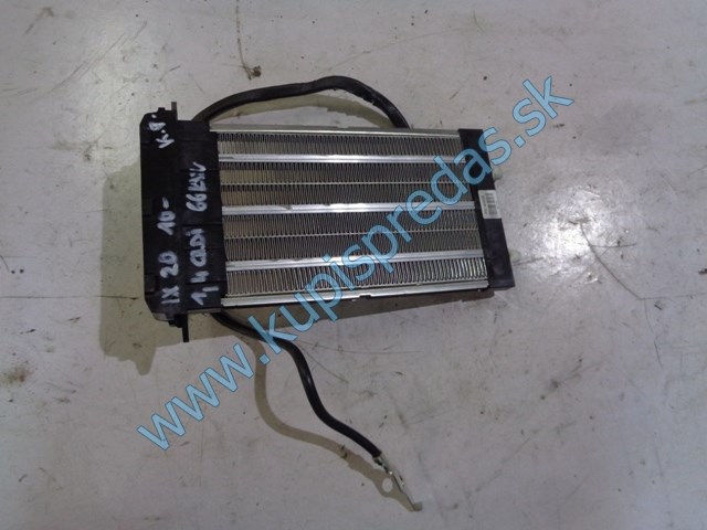 elektrický radiator kúrenia na hyundai ix20, 